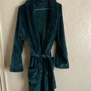 Victoria's Secret Teal Plush Robe